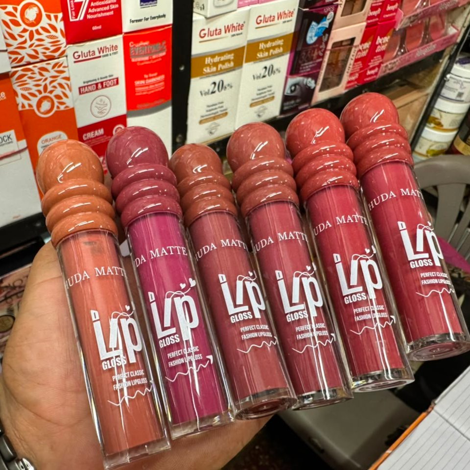 HUDA MATTE ME Matte Lipgloss Pack of 6